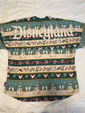 Disneyland Holiday Christmas Snowman Jersey